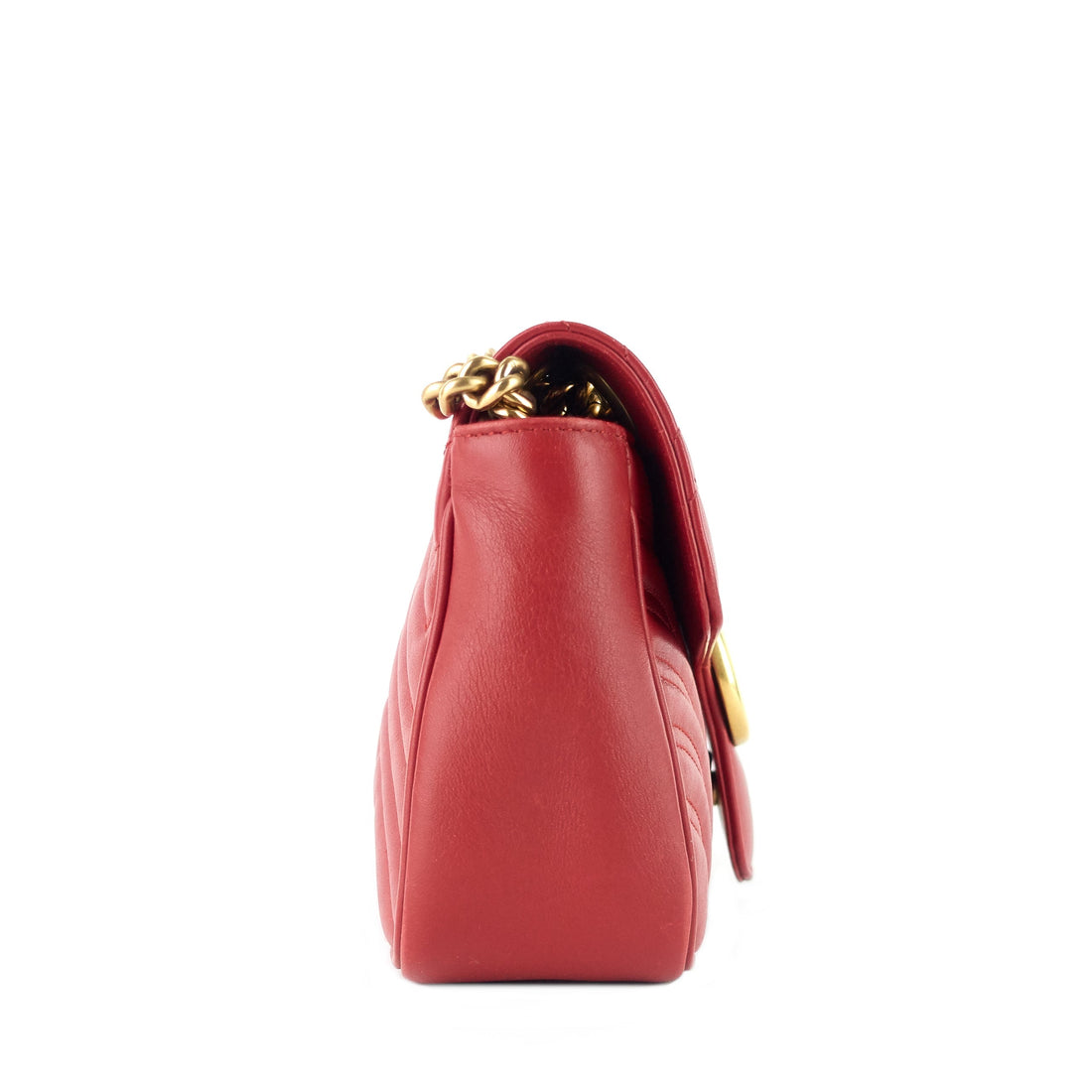 Gucci CS Marmont Small Matelassé Calfskin Leather Shoulder Bag