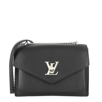 Louis Vuitto Mylockme Calfskin Leather Chain Shoulder Bag