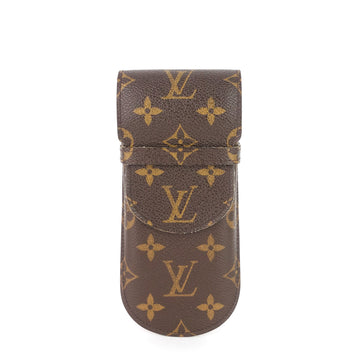 Louis Vuitto Etui A Lunette Rabat Canvas Eyeglasses Case