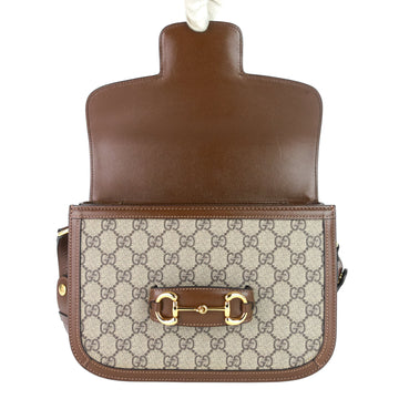 Gucci Horsebit 1955 CS Supreme Canvas Shoulder Bag