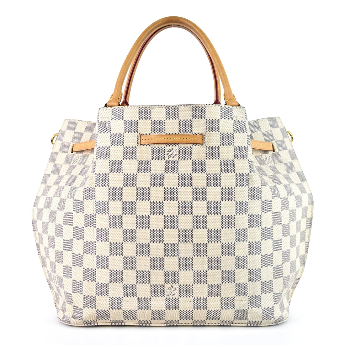 Louis Vuitto Girolata Damier Azur Canvas Tote Bag