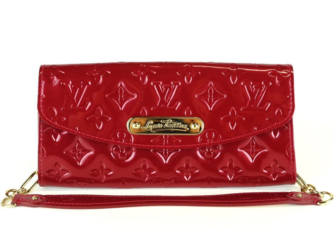 Louis Vuitto Sunset Boulevard Monogram Vernis Leather Shoulder Bag