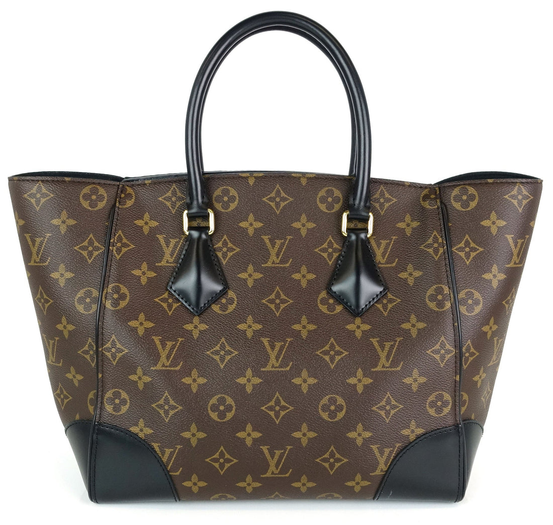 Louis Vuitto Phenix MM Monogram Canvas and Calfskin Leather Tote Bag