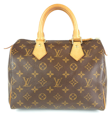 Louis Vuitto Speedy 25 Monogram Canvas City Handbag