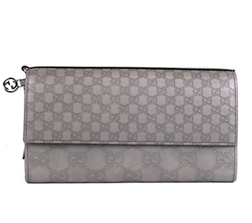 Gucci Guccissima Leather Continental Wallet
