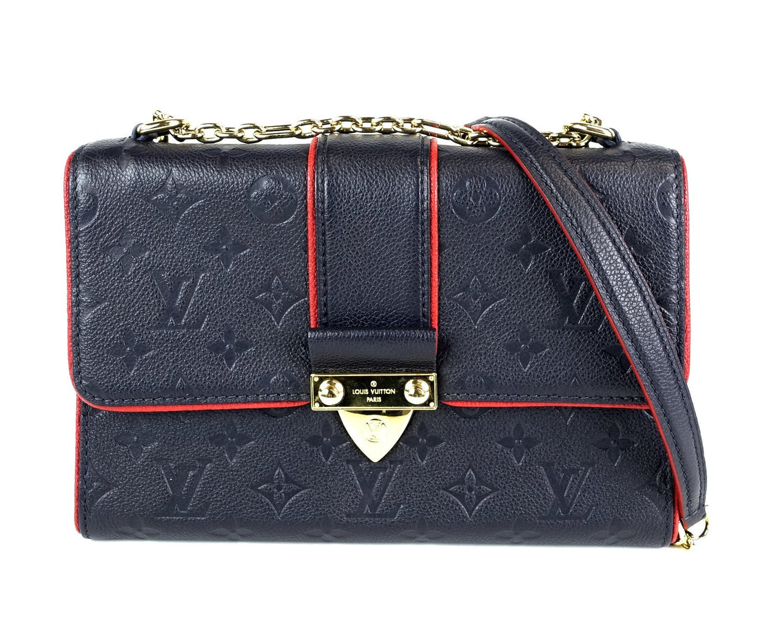 Louis Vuitto Saint Sulpice PM Monogram Empreinte Leather Shoulder Bag