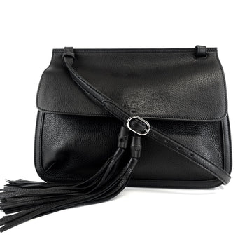 Gucci Bamboo Daily Flap Calf Leather Bag