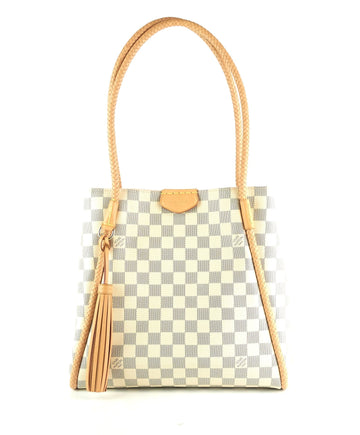 Louis Vuitto Propriano Damier Azur Canvas Tote Bag