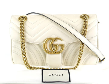 Gucci Marmont Matelasse Chevron Leather Small Bag