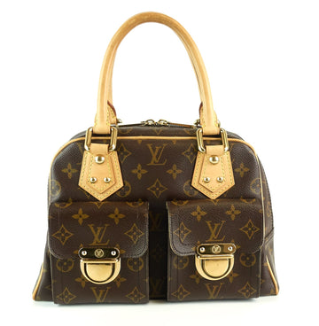 Louis Vuitto Manhattan PM Monogram Canvas Bag