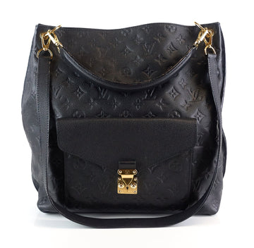 Louis Vuitto Metis Monogram Empreinte Leather Hobo Bag