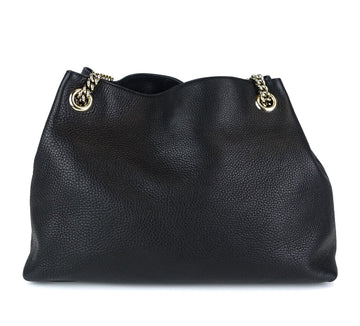 Gucci Soho Chain Strap Calf Leather Tassel Bag