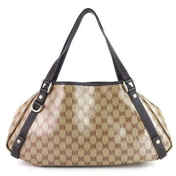 Gucci Pelham Crystal CS Canvas Bag