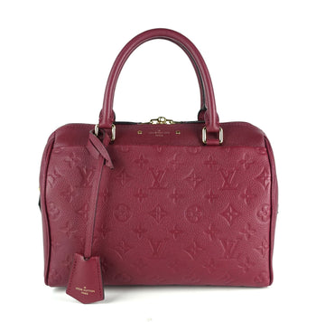 Louis Vuitto Speedy 25 Bandouliere Monogram Empreinte Leather Bag