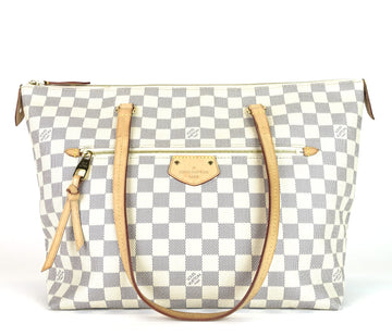 Louis Vuitto Iena MM Damier Azur Canvas Bag