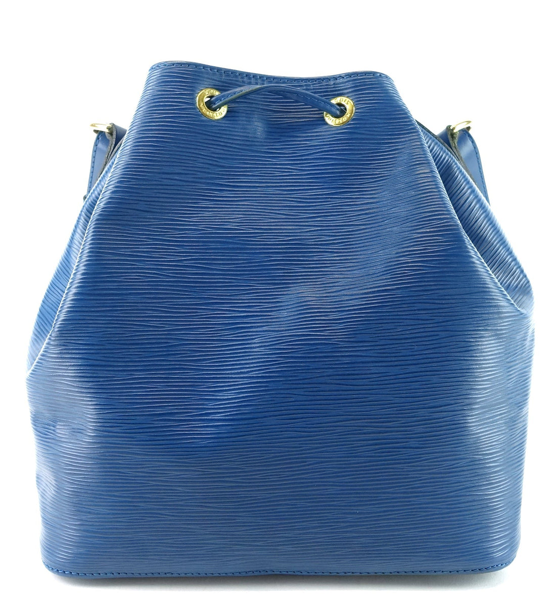 Louis Vuitto Petit Noe Blue Epi Leather Shoulder Bag
