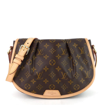 Louis Vuitto Menilmontant PM Monogram Canvas Bag