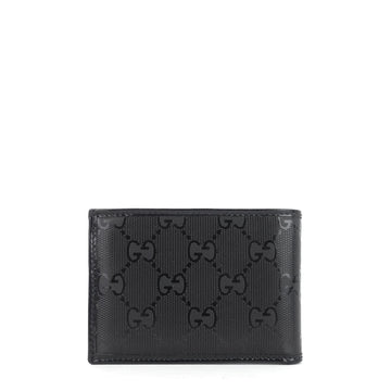 Gucci Bifold CS Coated Canvas Compact Wallet