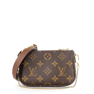 Louis Vuitto Pochette Accessoires Mini Monogram Canvas Bag