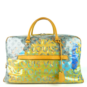 Louis Vuitto Richard Prince Defile Weekender GM Pulp Canvas Bag