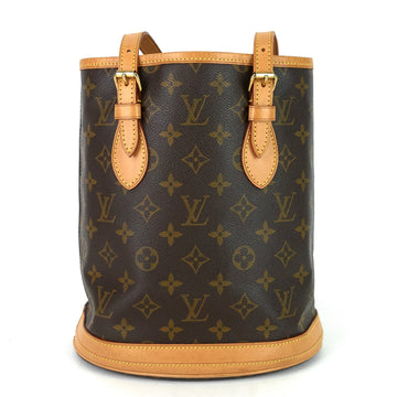 Louis Vuitto Bucket PM Monogram Canvas Shoulder Bag