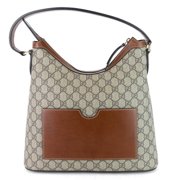 Gucci Linea A CS Supreme Canvas Hobo Bag