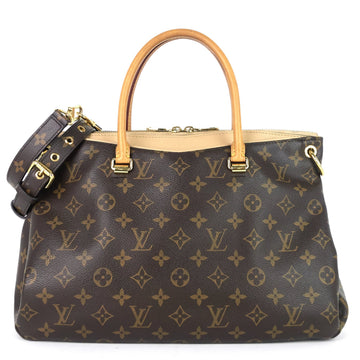Louis Vuitto Pallas Monogram Canvas Shoulder Bag