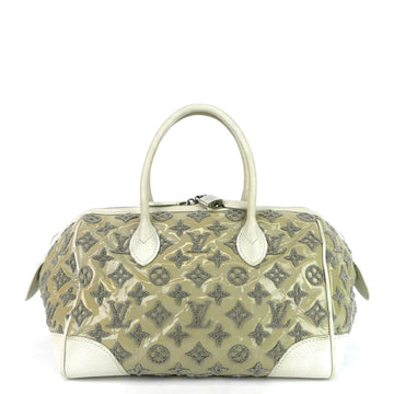 Louis Vuitto Monogram Bouclettes Speedy Round Bag