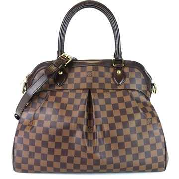Louis Vuitto Trevi GM Damier Ebene Canvas Bag