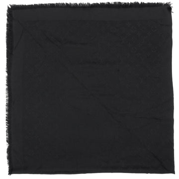 Louis Vuitto Monogram Square Silk/Wool Shawl