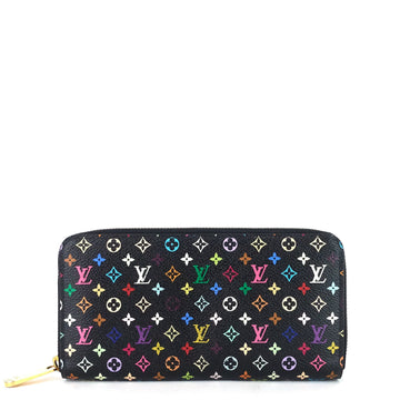 Louis Vuitto Monogram Multicolore Canvas Zippy Wallet