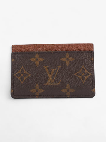 Louis Vuitton Card Holder Monogram / Brown Canvas