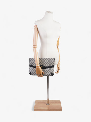 Gucci CS Clutch Black / CS Supreme Canvas