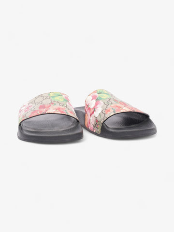 Gucci CS Blooms Slide Sandal Black / CS Supreme Floral Rubber EU 42 UK 9