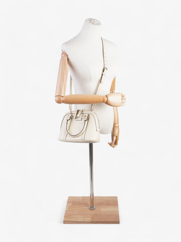 Gucci CS Dome White Guccissima Leather