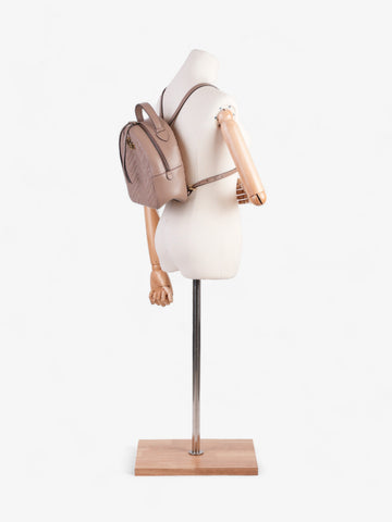 Gucci CS Marmont Backpack Dusty Pink Matelasse Leather