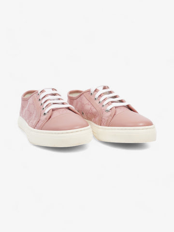 Gucci CS Low-top Sneakers Pink Canvas EU 37.5 UK 4.5