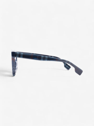 Burberry Cooper Sunglasses Blue Check Acetate 145mm