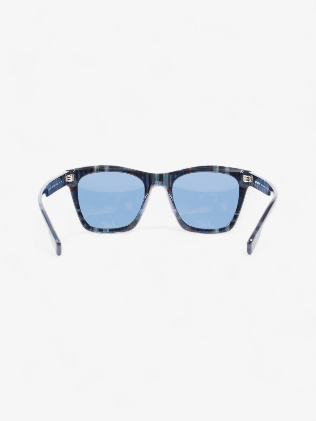 Burberry Cooper Sunglasses Blue Check Acetate 145mm