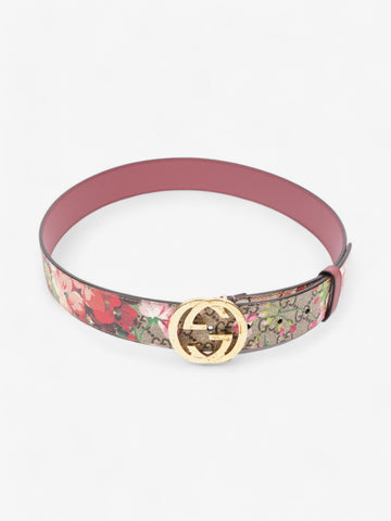 Gucci CS Bloom Belt Bloom / Gold Canvas 85cm / 34"