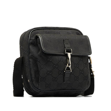 GUCCI VS Canvas Jackie Crossbody Bag