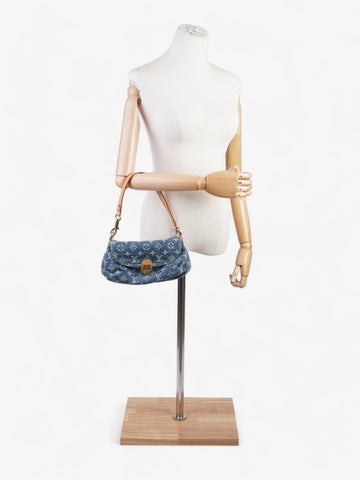 Louis Vuitton Pleaty Blue Denim