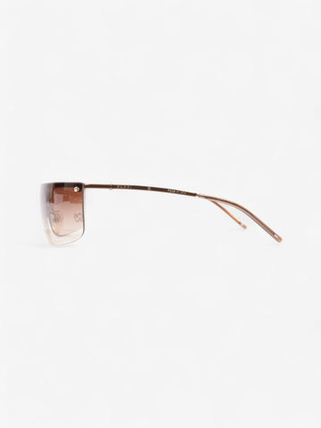 Gucci CS Diamante Sunglasses Brown Acetate