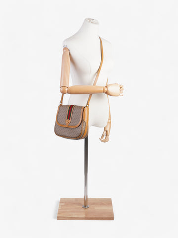 Gucci Vintage Web Crossbody CS Supreme / Green / Red Canvas