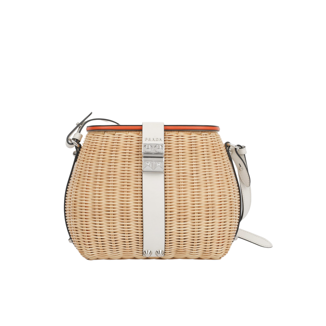 Prada Midollino Wicker Bag
