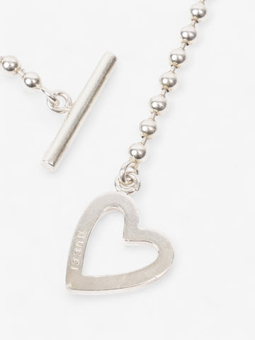 Gucci Heart ToCSle Bracelet Silver Silver Sterling 16