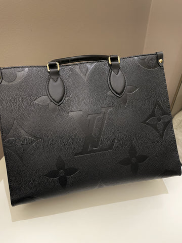 Louis Vuitton OnTheGo MM Black Empreinte