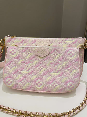 Louis Vuitton Multi Pochette Accesorries Stardust Pink
