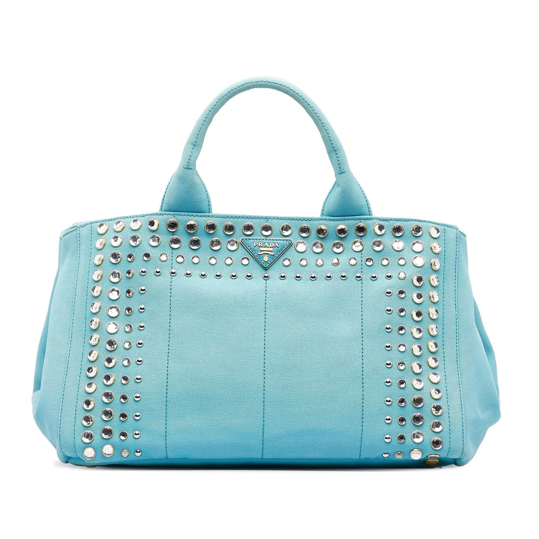 Prada Canapa Bijoux Satchel (SHG-yXLDrx)