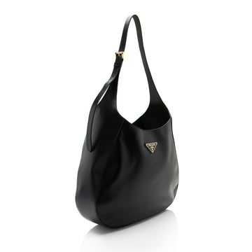 Prada City Calf Hobo